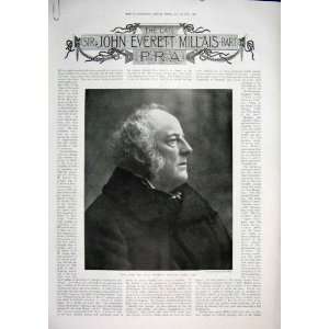  Portrait John Everett Malais Bright Fishing Print 1896 