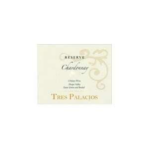   Palacios Chardonnay Reserve Maipo Valley 750ml Grocery & Gourmet Food