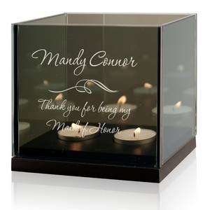  Maid of Honor Double Tealight Candle Holder