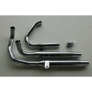 MAC 2 INTO 2 STAGGERED DUAL SYSTEM TAPER TIPS 86 96 KAWASAKI VN750A 