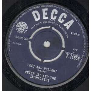   INCH (7 VINYL 45) UK DECCA 1963 PETER JAY AND THE JAYWALKERS Music