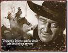 John Wayne Duke 1950s Cowboy Western Vintage Advertisi