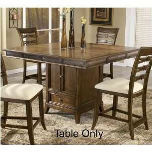  Lynnfield Gathering Table With Storage Pedestal 