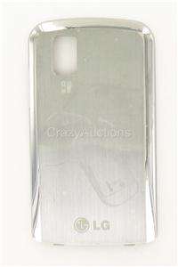 NEW OEM AT&T LG Shine 2 GD710 Silver Battery Door Cover  