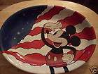 DISNEY AUCTIONS PINS~LE 250~PATRIOTIC/​FLAG~ MICKEY~ PLATTER/PLATE 
