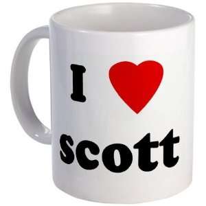 Love scott Humor Mug by  