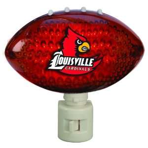  Pack of 2 NCAA Louisville Cardinals Football Shaped Night 