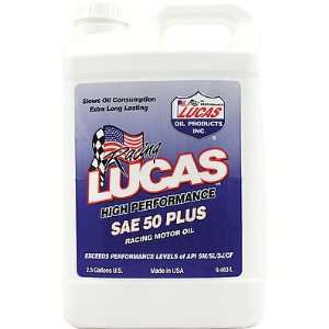  Lucas Oil Products 10094 50 PLUS RACING OIL Automotive