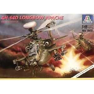  AH 64D W Version Longbow Apache 1 48 Italeri Toys & Games