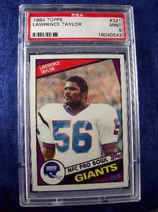 1984 Topps #321 Lawrence Taylor PSA 9  