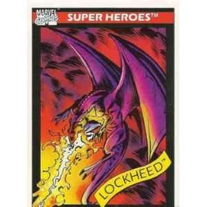    1990 Impel Marvel Comics #27 Lockheed Trading Card: Toys & Games
