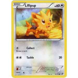   : Pokemon Black & White Single Card Lillipup #81 Common: Toys & Games