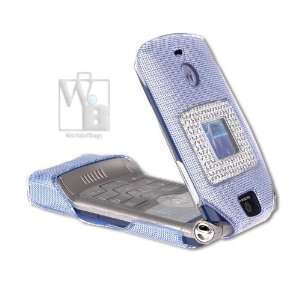   V3 Sparkle Cell Phone Case   Light Blue: Cell Phones & Accessories