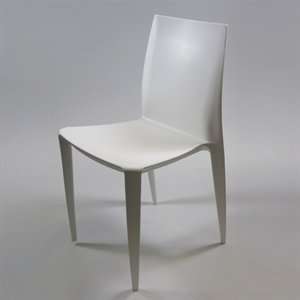  Fine Mod Imports FMI2015 Square Dining Chair, White: Home 