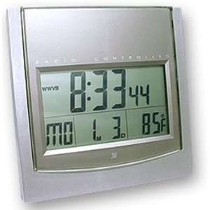  Kaito Atomic Wall/ Desk Clock with Calendar, Thermometer 