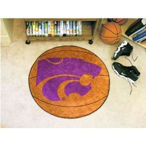 Kansas State Wildcats NCAA Basketball Round Floor Mat (29):  