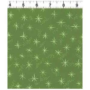  Quilting Fabric Green Toybox Sparkle: Arts, Crafts 
