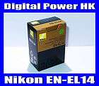 Guaranteed Genuine Nikon EN EL14 ENEL14 Battery fr D5100 D3200 D3100 