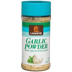 Lawrys Garlic Powder, 5.5 Ounce Plastic Grocery & Gourmet Food