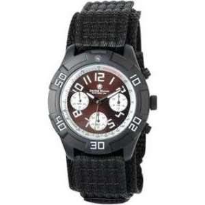 Smith & Wesson Lawmans Chronograph Watch with Brown Dial and 