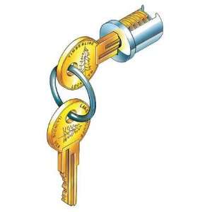   C700LP 103T 15 Lock Plug,Satin Nickel,Key 103T: Office Products