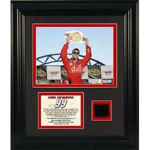  Carl Edwards   UAW Dodge 400   Framed 6x8 Photograph with 