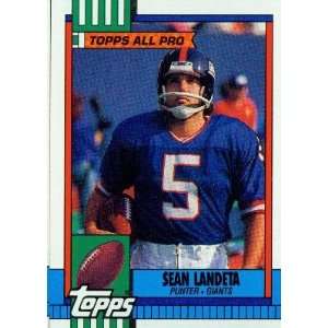  1990 Topps #65 Sean Landeta   New York Giants (Football 