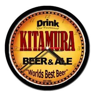  KITAMURA beer and ale cerveza wall clock: Everything Else