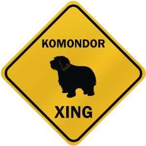  ONLY  KOMONDOR XING  CROSSING SIGN DOG: Home Improvement