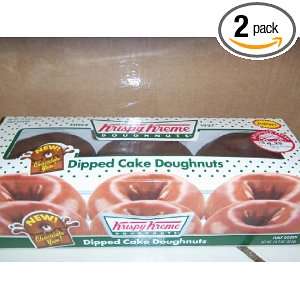 Krispy Kreme 6 Count Dipped Cake Grocery & Gourmet Food