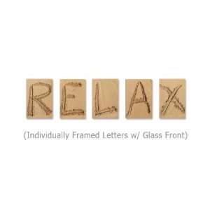  Relax Sand Letters 
