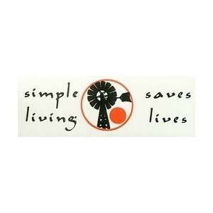  Infamous Network   Simple Living   Mini Stickers 1.5 in x 