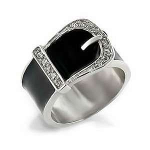  Jewelry   Belt Design Clear Swarovski Ring SZ 9 Jewelry