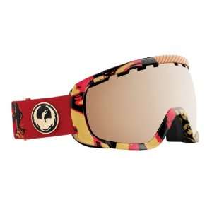  Dragon Rogue Snowboard Goggles Shocking/Gold Ionized Lens 