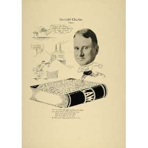  1923 Print Garfield Charles Lawyer Chicago Ice Hockey 
