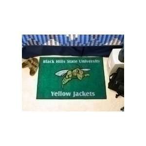  State Yellow Jackets 20 x 30 STARTER Floor Mat: Sports & Outdoors