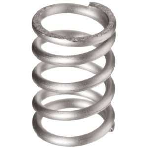 Compression Spring, 302 Stainless Steel, Inch, 0.42 OD, 0.051 Wire 