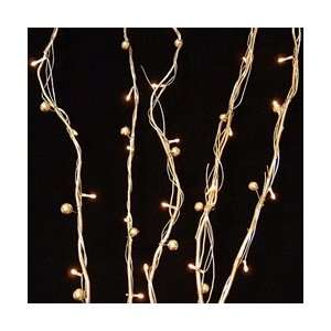  36 Willow Branches w/Berries, 40 Rice Lights, Plug In 