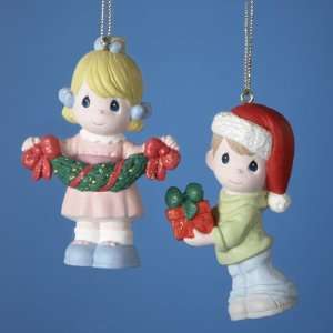  Club Pack of 24 Precious Moments Girl and Boy Christmas 