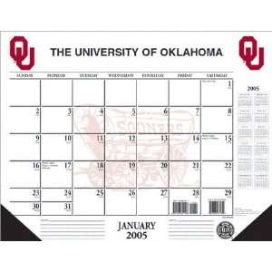 Oklahoma Sooners 2004 05 Academic Desk Calendar  Sports 