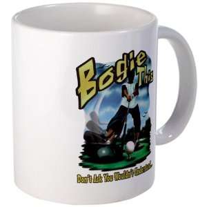    Mug (Coffee Drink Cup) Golf Humor Bogie This 
