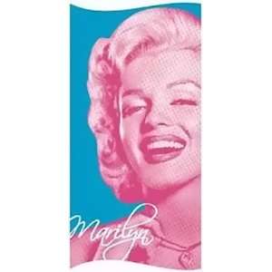    Marilyn Monroe Hollywood Gifts Pink Beach Towel