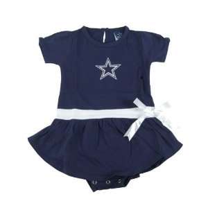    Dallas Cowboys Infant Navy Merry Go Round Dress