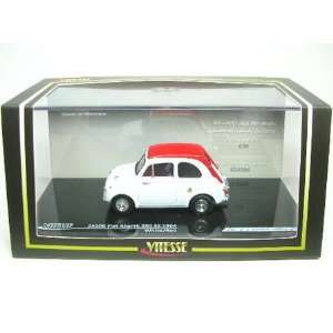  1964 Fiat Abarth 595 SS White/Red 1/43: Toys & Games