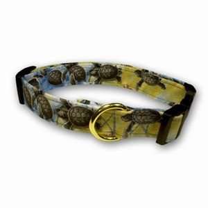  Medium Sea Turtles Dog Collar