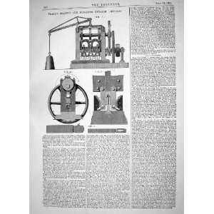  ENGINEERING 1864 BLAKE SHAPING PUNCHING METALLIC ARTICLES 