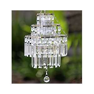  Battery Operated LED Crystal Pendant Chandelier Sports 