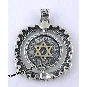   Pendant with Shema Israel Prayer By YourHolyLandStore 