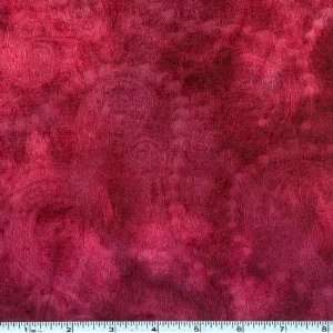  48 Wide Burnout Stretch Velvet Magenta Fabric By The 