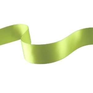  1 1/2 Double sided Satin Ribbon Celery By The Yard Arts 